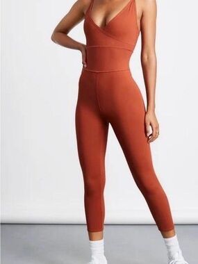 Tropic of C Rust Sculpting One-Piece Jumpsuit Like New. S